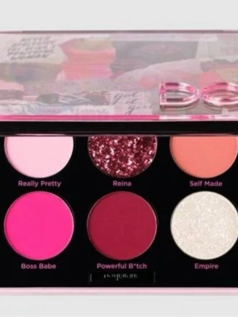 Dominique Cosmetics Pink, Coral & Berry Eyeshadow Palette